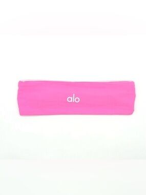 ALO Yoga Bright Pink Logo Headband